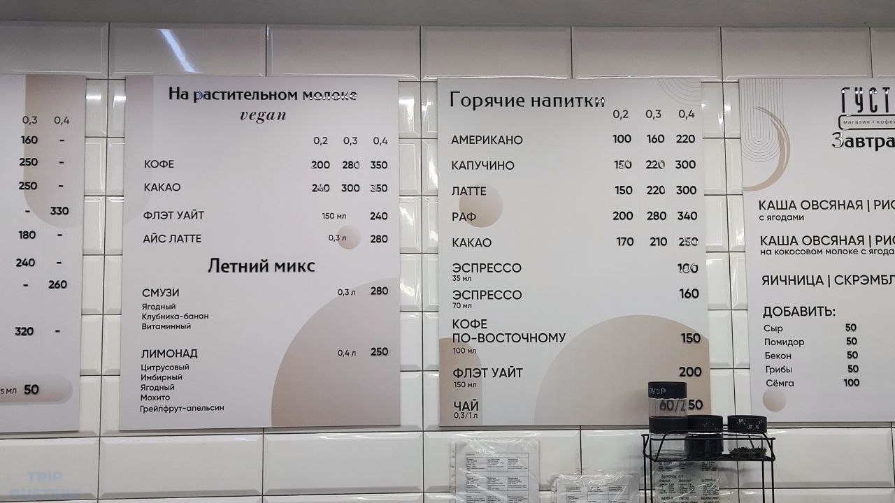 Стоимость кофе в Сочи. Цена на 1 февраля 2025 года