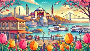 Стамбул в марте 2025 — погода, температура, куда сходить