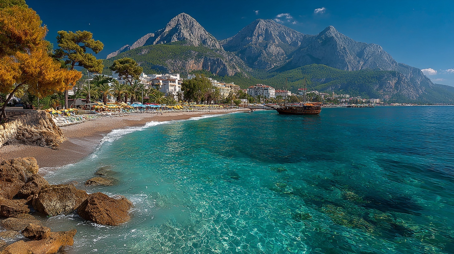 Отдых в Кемере в июле: пляж, море и горы. Турецкий курорт.