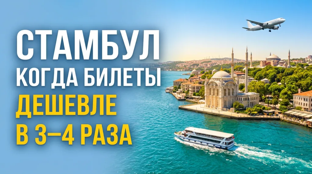 Как добраться до Стамбула недорого